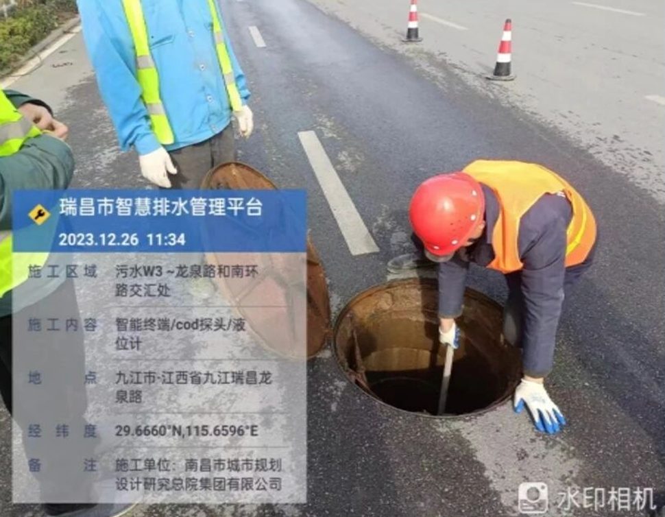 Drainage Network Monitoring in Ruichang