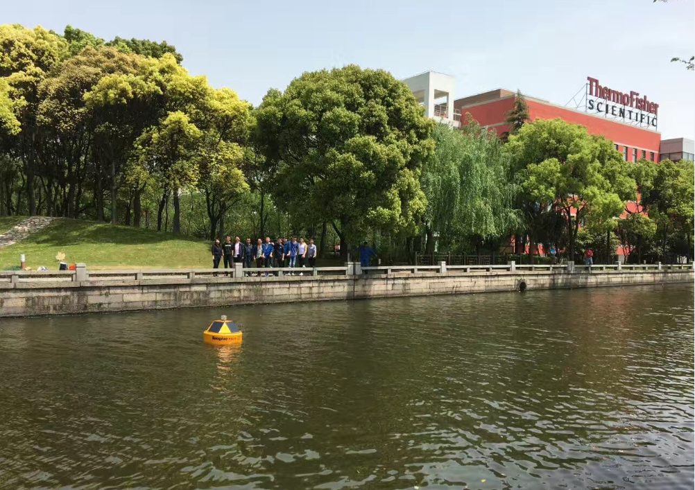 In-Situ Buoy Early-Warning of Surface Water in Songjiang