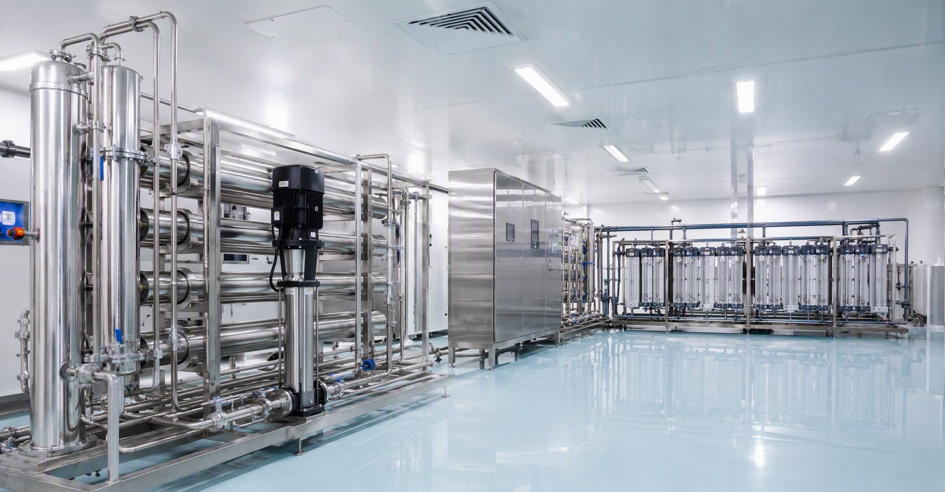 Industrial Pure Water Monitoring — application scenario